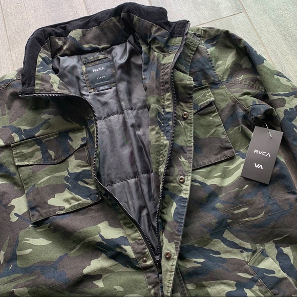 🔥🔥RVCA - EMBROIDERED FIELD CANVAS COAT🔥🔥 - Picture 7 of 10